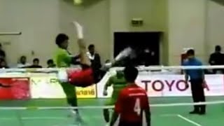 Cool Sepak Takrawkick volleyball [upl. by Rusty325]