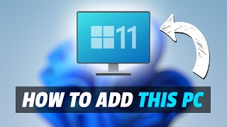 How to add This PC icon to your desktop on Windows 11 [upl. by Sivrup]