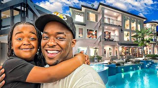 Surprising Woo Wop With A 3000000 House For His Birthday [upl. by Araihc]