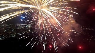 GoPro Fireworks From A Drone [upl. by Sansen]