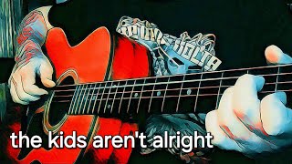 The Kids Arent Alright acoustic Offspring cover [upl. by Eelatan]