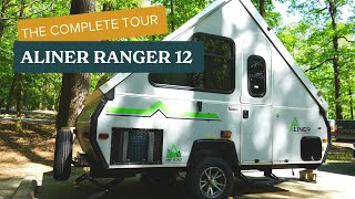 Aliner Ranger 12 Complete Tour Inside Outside and How to Tow [upl. by Martinelli]