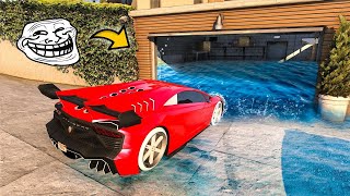 LA CARRERA TROLL MAS LOCA DE GTA 5 ONLINE [upl. by Mesics]