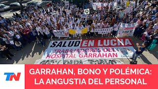 Protesta del personal del Hospital Garrahan por las medidas anunciadas por el Ministerio de Salud [upl. by Dam]