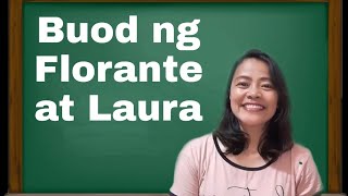 Buod ng FLORANTE AT LAURA [upl. by Ainud]