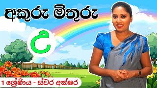 අකුරු මතක තියාගන්න ලේසිම ක්‍රම සමග ඉගෙන ගමු Sinhala letters for kids [upl. by Enaira783]