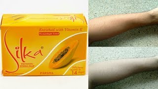 Silka Papaya Whitening Soap Review [upl. by Jess970]