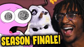 WHAT IS LIFE  Smiling Friends Season 2 Episode 8 REACTION [upl. by Ahsienroc]