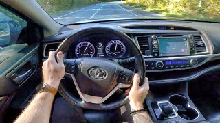 2015 Toyota Highlander 35 AT  POV TEST DRIVE [upl. by Gay]