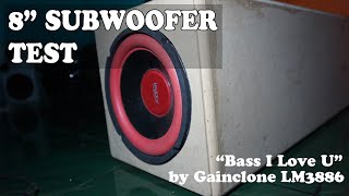 8quotSubwoofer Legacy  Bass I Love U [upl. by Olecram]