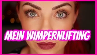 ICH LASSE MEINE WIMPERN LIFTEN  WAS IST DAS [upl. by Nahtnaoj547]