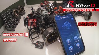 RC Drift ESC Settings  Hobbywing XD10 rcdrift rcdrifting [upl. by Phebe949]