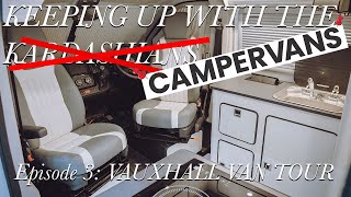 Keeping up with the Campervans Episode 3  Vauxhall Van Tour [upl. by Rozelle]