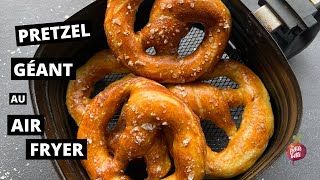 PRETZEL MOELLEUX AU AIR FRYER 🥨 Bretzel air fryer [upl. by Callahan]