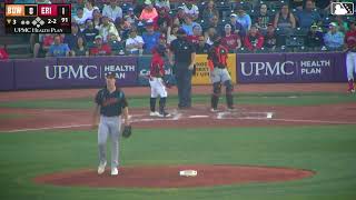 Trace Brights recordbreaking strikeout  MiLB Highlights [upl. by Zonnya71]