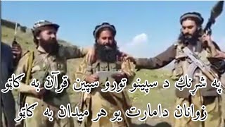 Pashto jihadi nazam  pashto new nazam 2021  pashto nazam taliban  pa sharang da speeno toro speen [upl. by Jae]