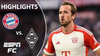 Bayern Munich vs Monchengladbach  Bundesliga Highlights  ESPN FC [upl. by Megdal361]