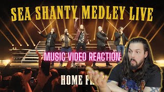 Home Free  Sea Shanty Medley Live  First Time Reaction [upl. by Irrab]