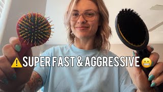 FAST amp AGGRESSIVE ASMR💥⚡️ CHAOTIC LOFI TRIGGERS FOR MAX TINGLES [upl. by Etnuaed337]