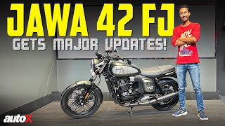 Jawa 42 FJ 350 Launched In India  Classic 350 Has New Competition  Details Revealed  2024  autoX [upl. by Anirak]