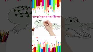 🐊 Como desenhar pintar e colorir frutas  Desenhos animados  Desenho fácil  172 [upl. by Aicilaanna]