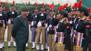 General Manoj Pande COAS visited the NCC Republic Day RD parade  Camp 2024 [upl. by Shirley]