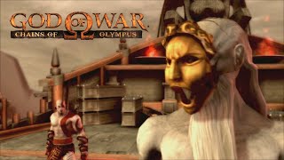 Charon  Boss Fight  Hero Difficulty  God of War Chains of Olympus 3 [upl. by Zwick]