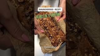 Glutenvrij amp Gezond Bananenbrood Recept 🍌 shorts glutenvrij [upl. by Ecyle]