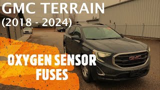 GMC Terrain  OXYGEN 02 SENSORS FUSE LOCATION 2018  2024 [upl. by Aneeled321]