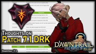 Current impression on Patch 71 Dark Knight in Final Fantasy XIV [upl. by Molly]