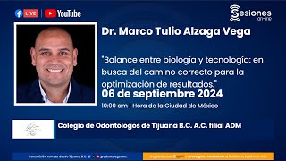 Sesión OnLine quotBalance entre biología y tecnología en busca del camino correcto para [upl. by Dirraj]