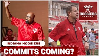 Indiana Basketball recruiting STRUGGLING Football recruiting on FIRE  Indiana Hoosiers Podcast [upl. by Noyr599]