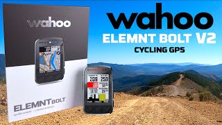 Wahoo ELEMNT BOLT v2 Cycling GPS Whats New  Details  Road Test [upl. by Blynn466]