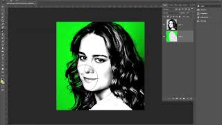 Andy Warhol Style Portrait of Brie Larson [upl. by Ydnyc]