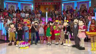 El baile de chespirito SABADAZO [upl. by Ahsiuqal]