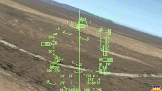 20th VFW Popup Demo HUD view Falcon BMS [upl. by Genet269]