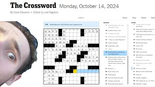 NYT Crossword  Mon October 14 [upl. by Ivers]