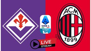 🔴 FIORENTINA vs MILAN  Diretta Live Streaming Telecronaca  Serie A 202425 [upl. by Anaj765]