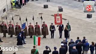 Inizia a Domodossola la celebrazione della Repubblica Partigiana dell’Ossola [upl. by Sellig]