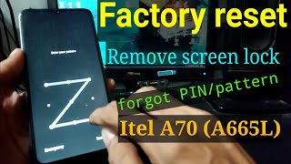 Factory Reset Itel A70 A665L [upl. by Peppi]