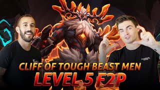 Cliff of Tough Beast Men Level 5 F2P Guide [upl. by Merrile855]