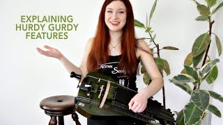 Explaining the Features of my Hurdy Gurdy  PATTY GURDY [upl. by O'Hara128]