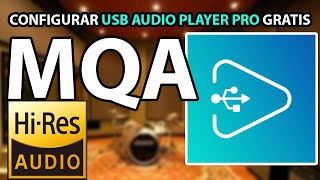 CONFIGURAR USB AUDIO PLAYER PRO EN LG  MQA GRATIS  LG V50 ANDROID 12 USB AUDIO PLAYER PRO [upl. by Bradshaw]