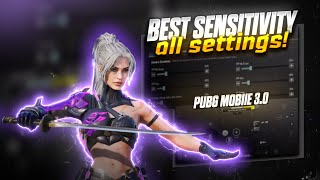 NOCASH 30🔥BEST Sensitivity amp Settings ZERO RECOIL For Any Device  Code Update PUBG MOBILE [upl. by Ahpla915]