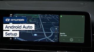 Android Auto Setup for ccNC Touchscreens  Hyundai [upl. by Hillinck]