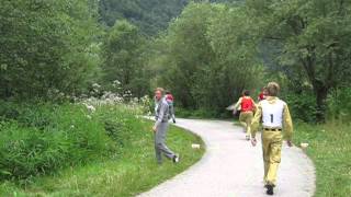 20120712JugendBewerbBischofshofenBronzeStaffellauf [upl. by Silliw]