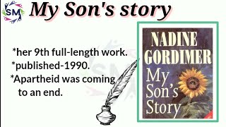 My Sons Story by Nadine Gordimer Summary in hindiTitle Theme in hindi [upl. by Bonni560]