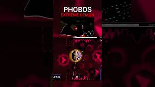 PHOBOS 100 EXTREME DEMON 🔥😈 geometrydashdemon gddp gd gdlevels [upl. by Nelra]