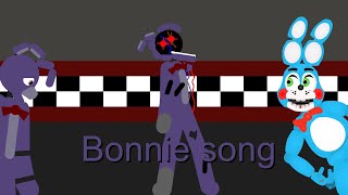 Bonnie song  Fnaf song Stick nodes animation￼ 2022 [upl. by Butch]