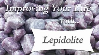 LEPIDOLITE 💎 TOP 4 Crystal Wisdom Benefits of Lepidolite Crystal  Stone of Transition [upl. by Meaghan]